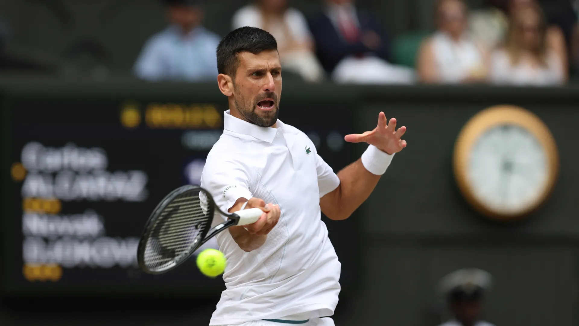 E' arrivato in finale in tutti gli ultimi 6 tornei di Wimbledon che ha disputato