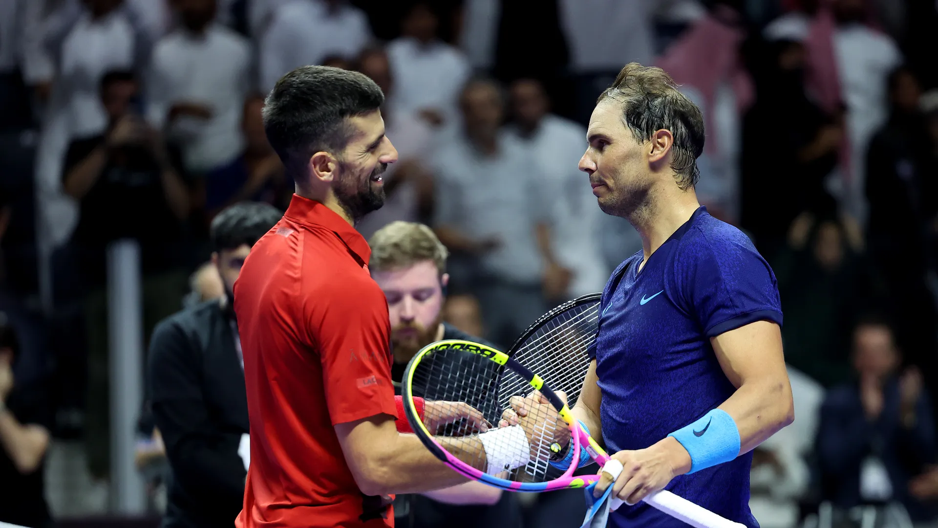 "Li ammiravo e li ammiro ancora. Ma sono sempre andato più d'accordo con Nadal"