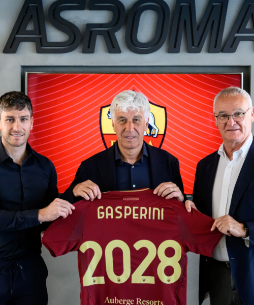 Roma, è ufficiale l’arrivo di Gian Piero Gasperini