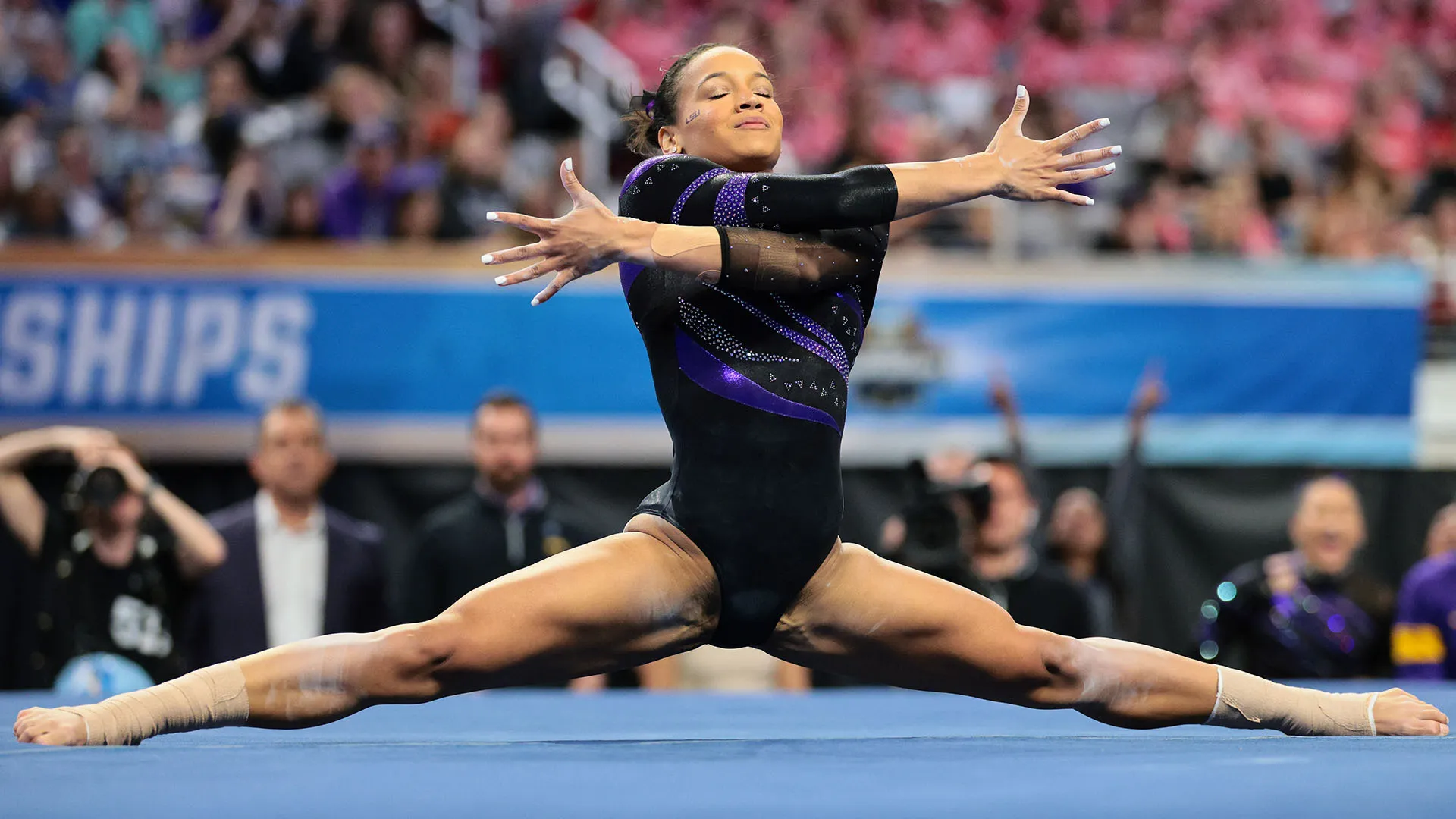Le foto di Haleigh Bryant, la stella più luminosa della ginnastica
