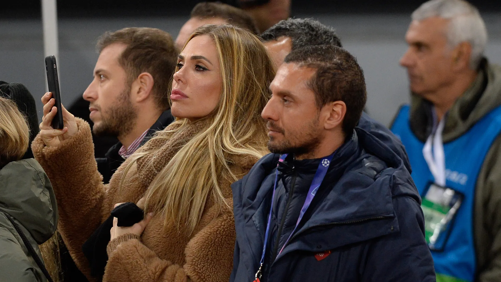 "Spalletti ha dimostrato di essere un piccolo uomo" disse in un'intervista la showgirl
