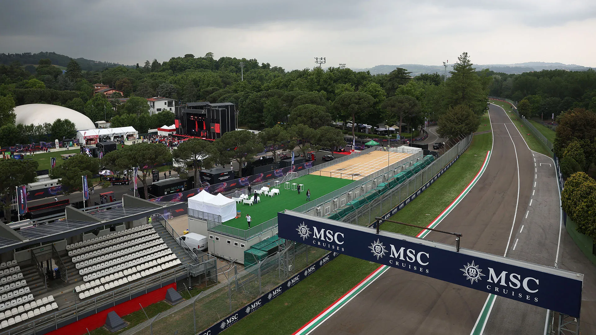 Il terzo tracciato è Imola, che l'anno prossimo sarà escluso dal calendario