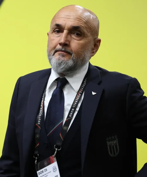 Luciano Spalletti torna subito in panchina. Le foto