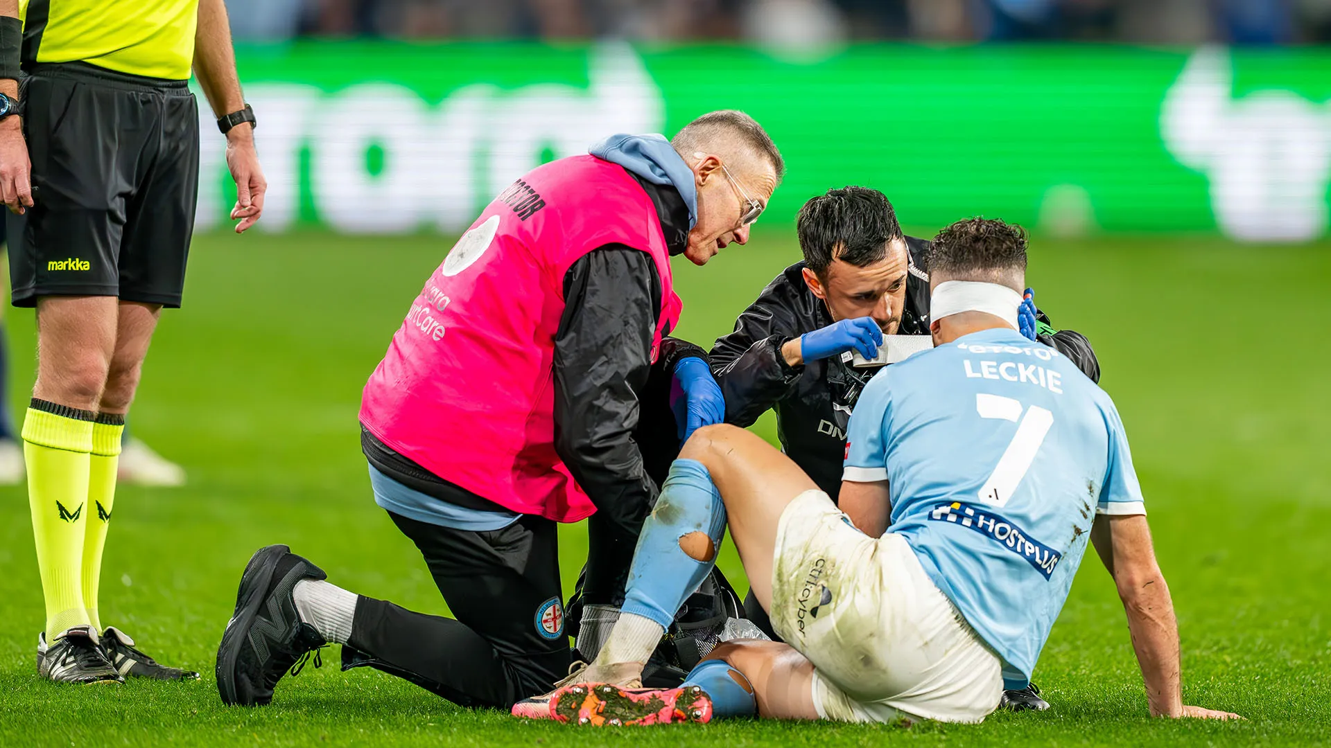 Il campione si è fatto male durante l'A-League Men Grand Final
