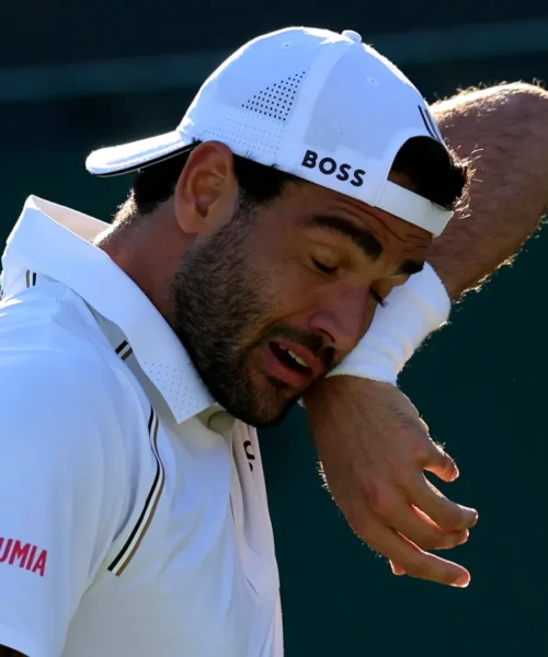 Matteo Berrettini avvilito dopo la sconfitta: “Sono stanco”