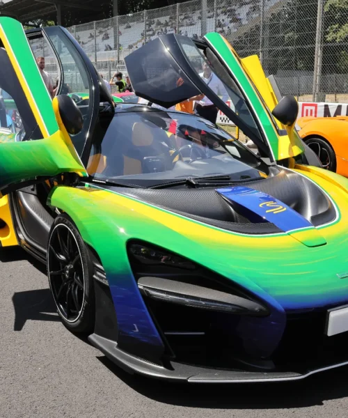 Senna Sempre, una McLaren da brividi: le foto
