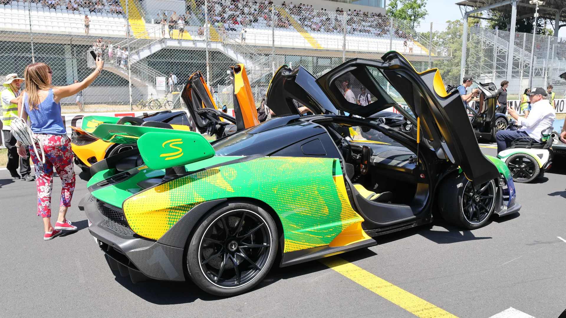 La livrea 'Senna Sempre' è stata creata da McLaren Special Operations (MSO)