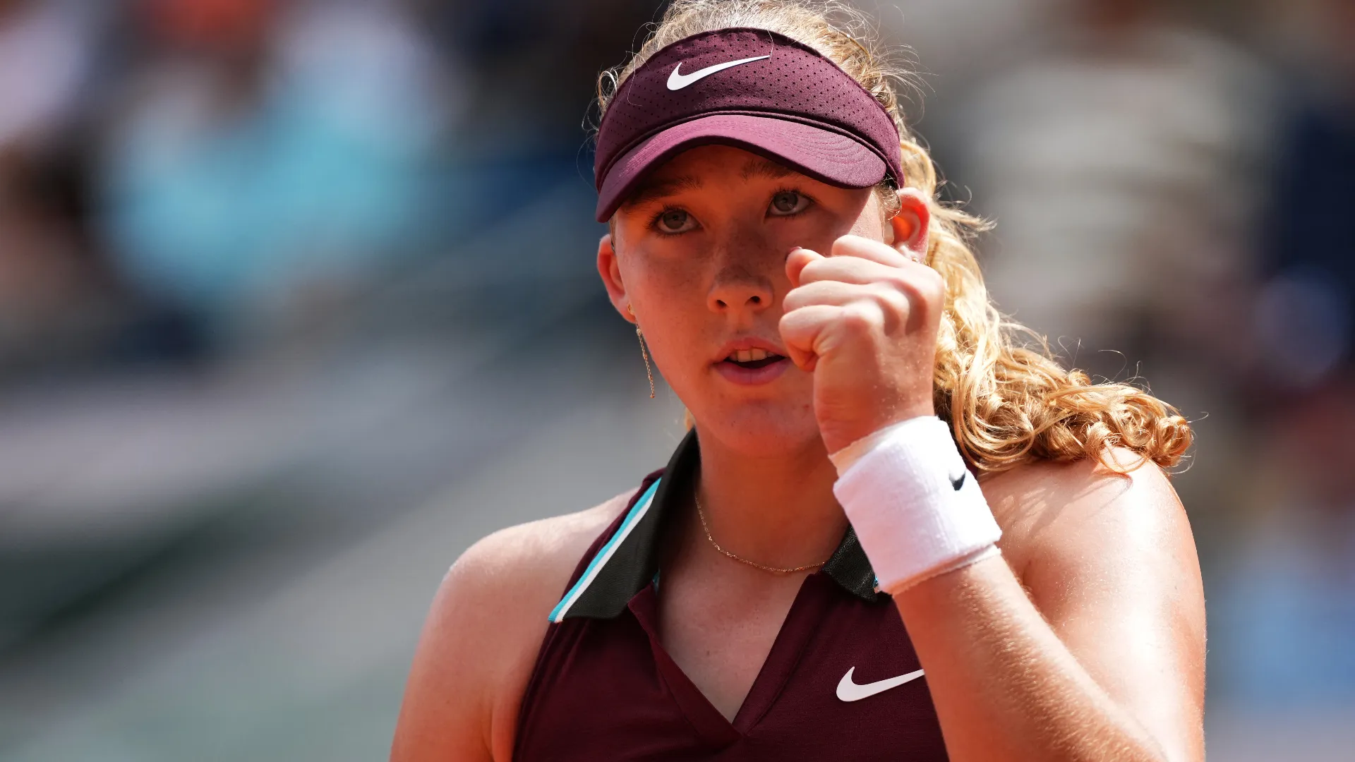 "Diventa più alta ogni settimana e sta migliorando anche al servizio…" ha detto la sua rivale Kasatkina