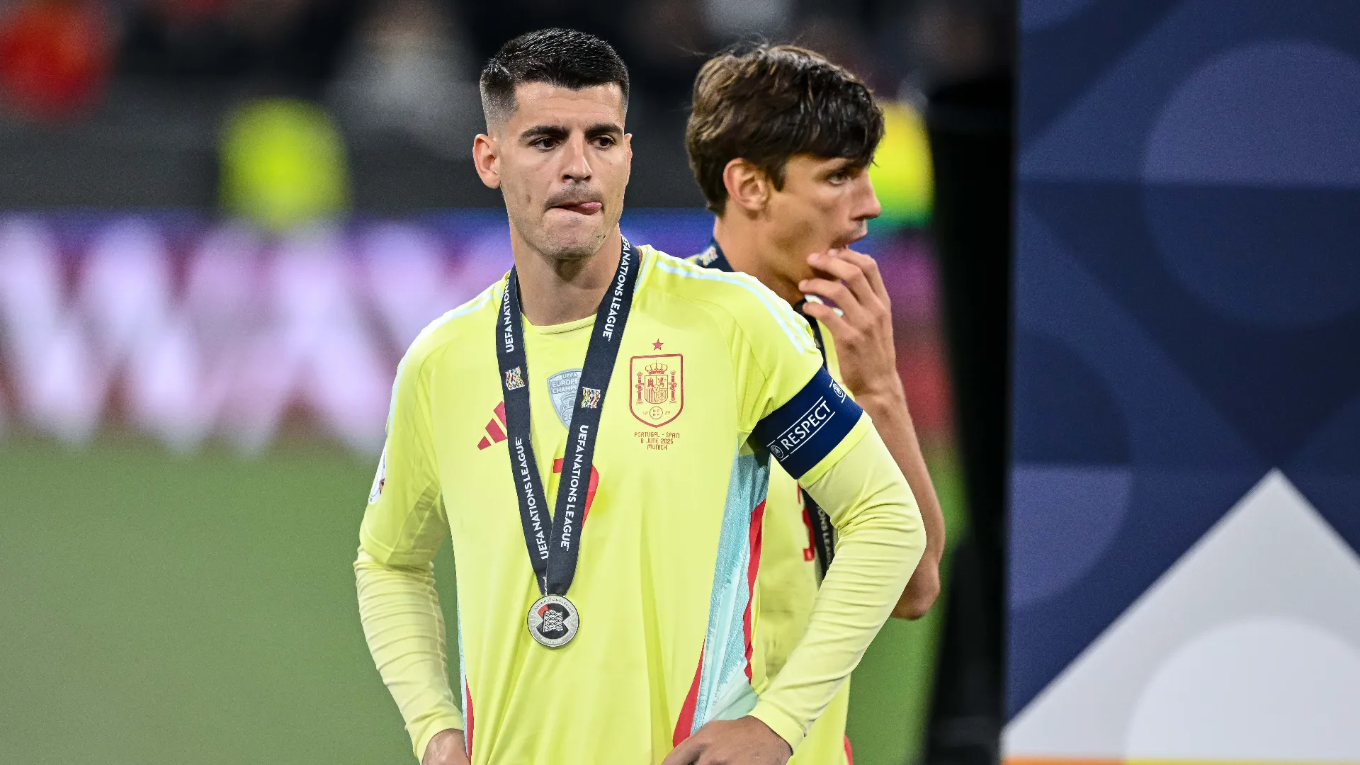 L'attaccante della Spagna Alvaro Morata è stato travolto dalle critiche dopo la finale di Nations League