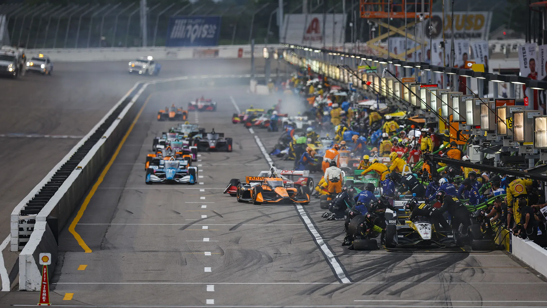 La IndyCar è molto seguita e vanta migliaia di appassionati in tutto il mondo
