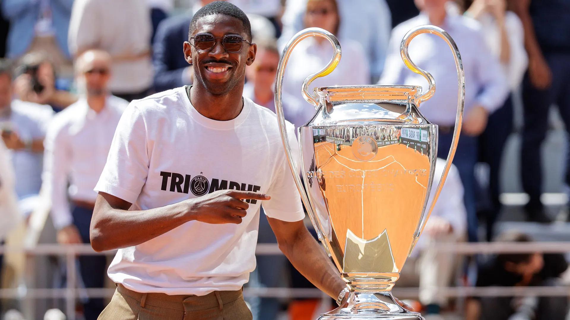 Ousmane Dembélé fa impazzire il pubblico di Parigi
