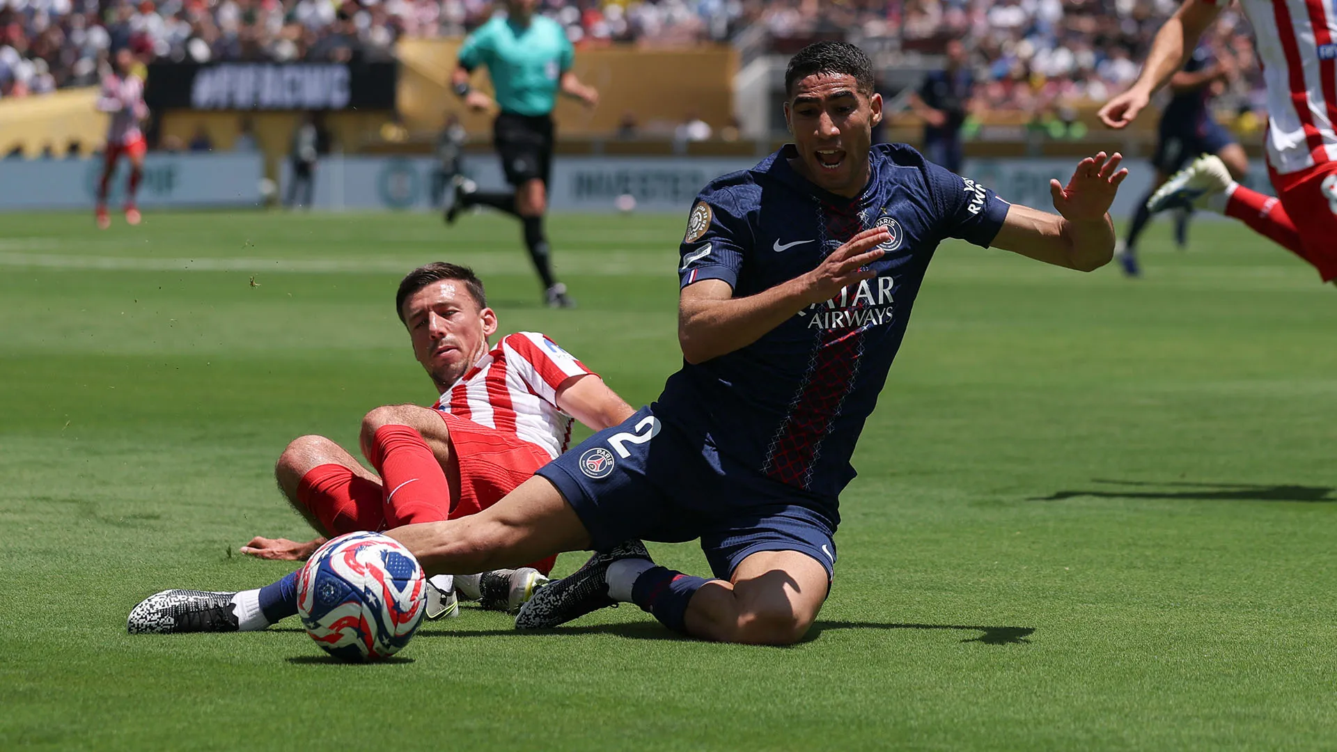 Dominio assoluto della partita con il 74% di possesso palla
