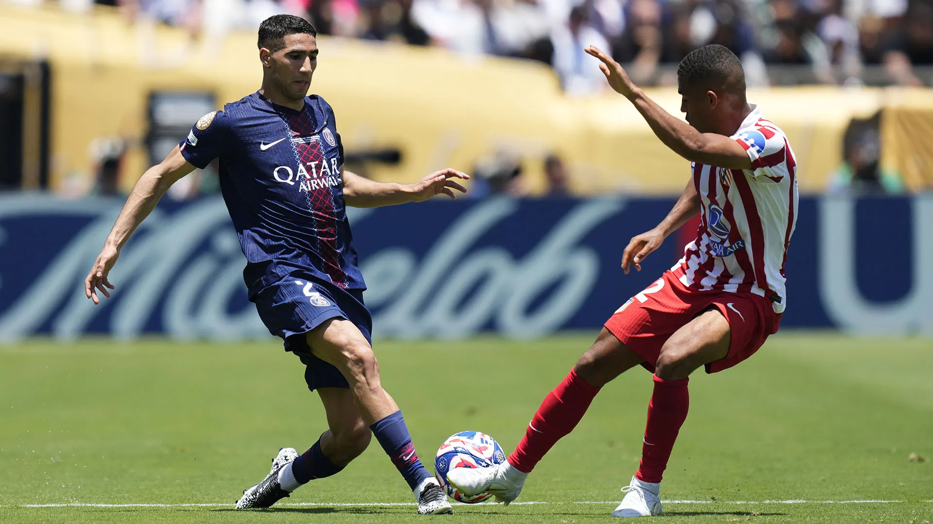 I campioni d'Europa hanno superato l'Atletico Madrid per 4-0
