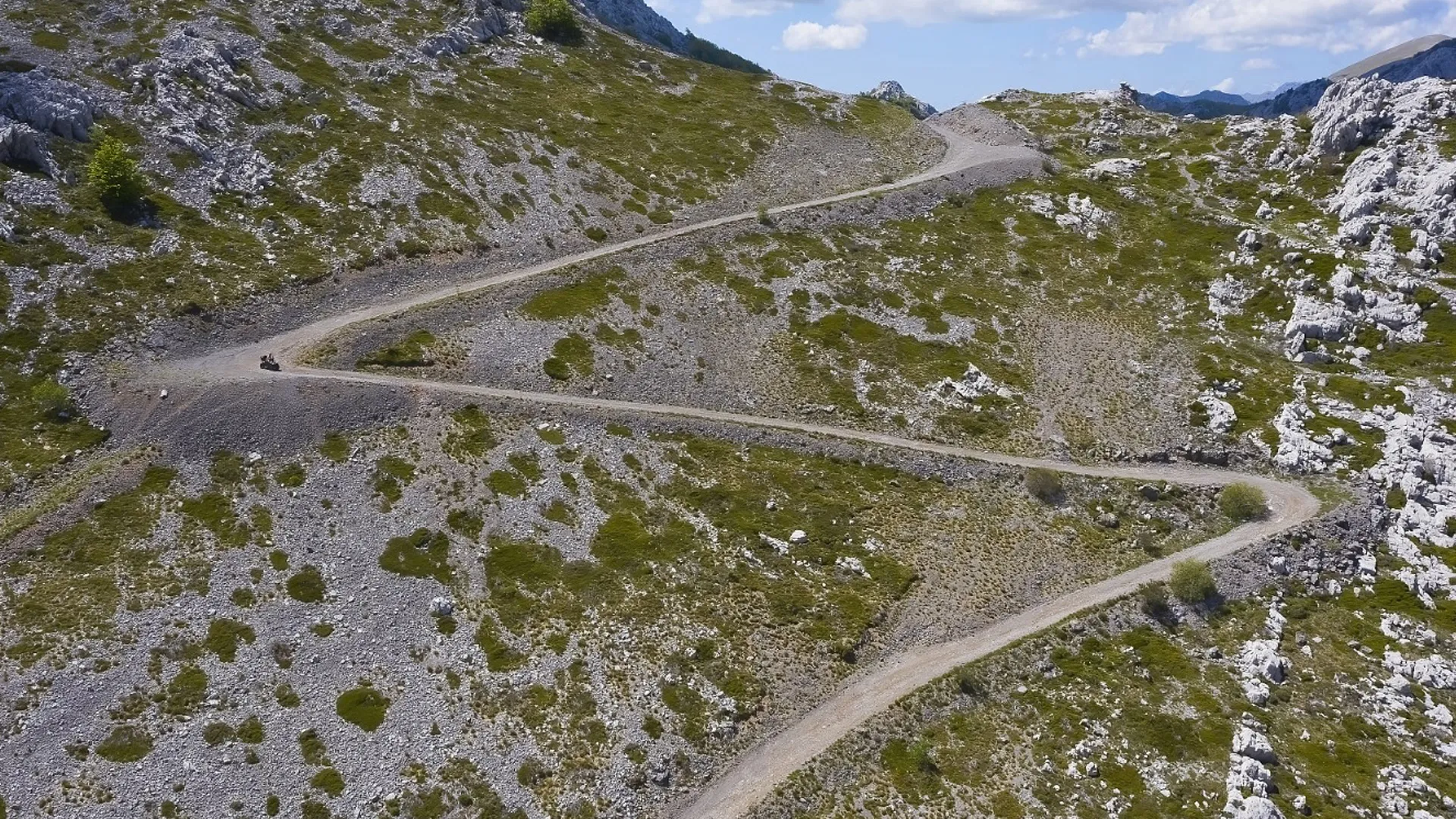 Il 10% è su strade asfaltate, il restante 90% no: che meraviglia!