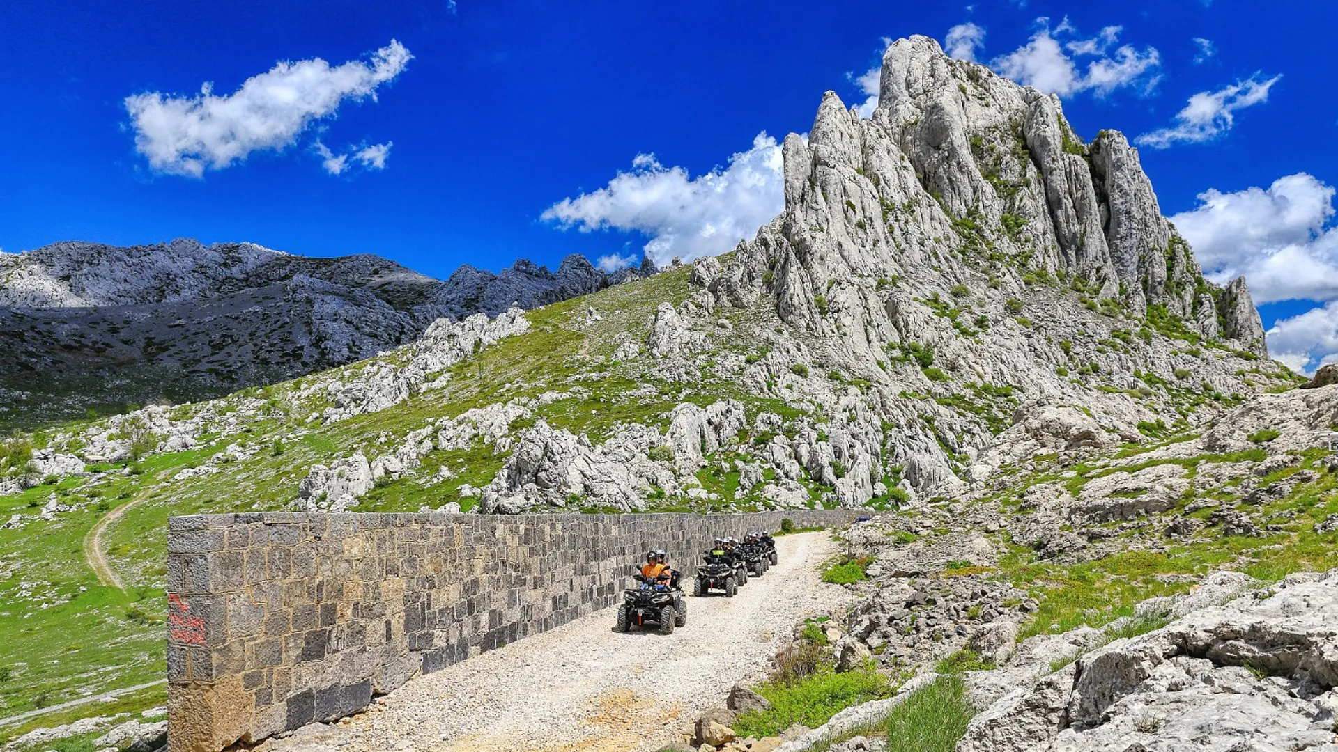 Il tour può essere di quattro, due o di un'ora