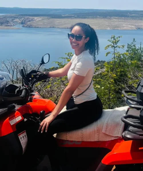 In montagna, in Croazia, in quad: magnifica avventura