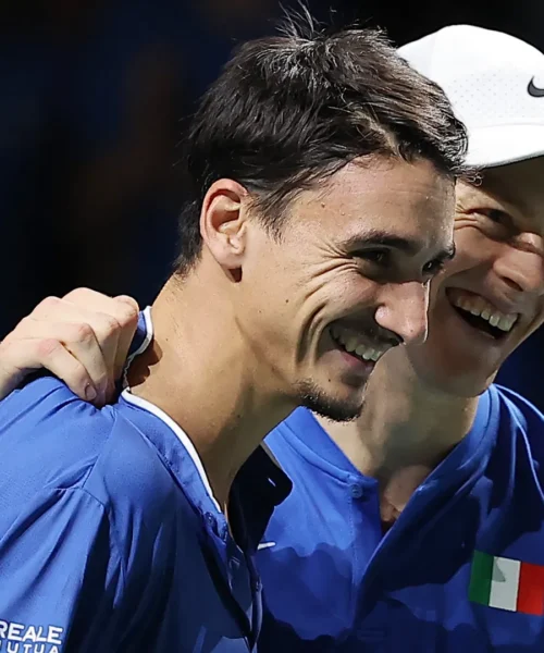 Jannik Sinner: quando gioca in doppio con Lorenzo Sonego ad Halle