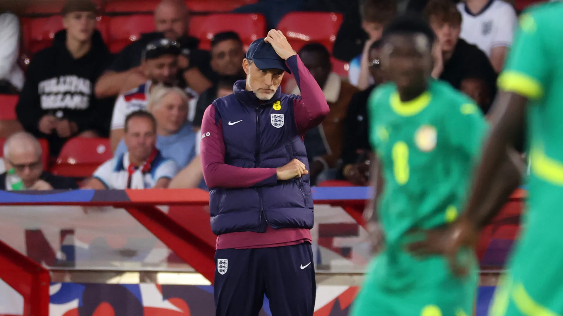 Thomas Tuchel era visibilmente deluso dalla gara
