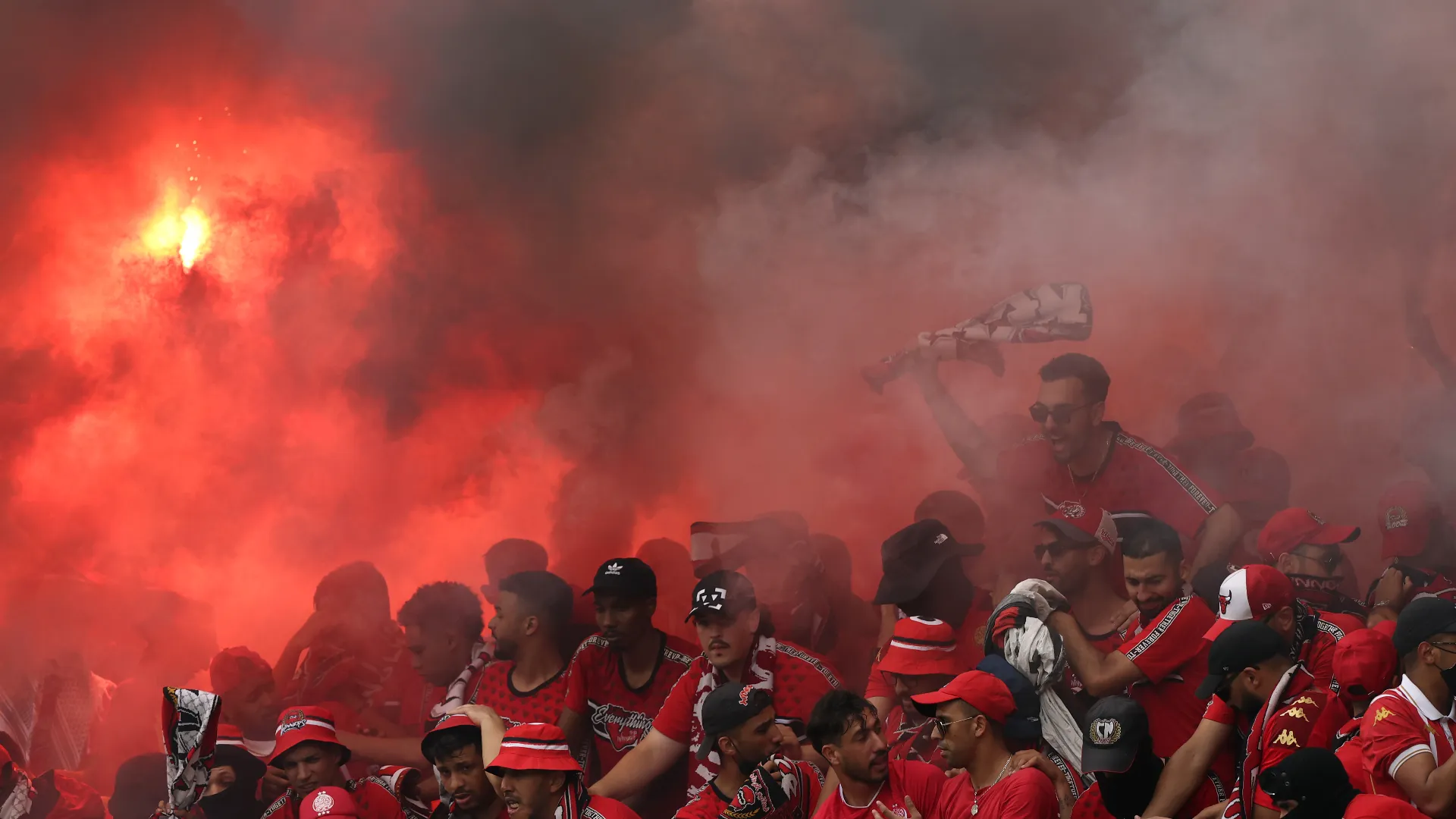 Caldissimi i tifosi del Wydad