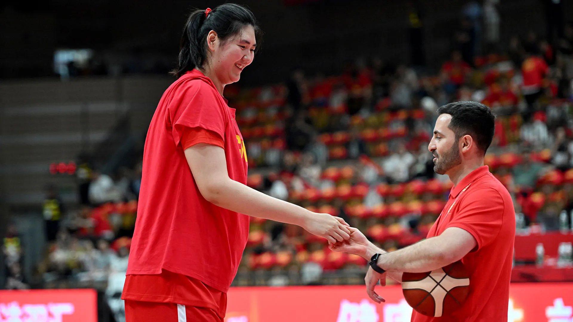 Già a 14 anni, Zhang Ziyu aveva superato abbondantemente i due metri