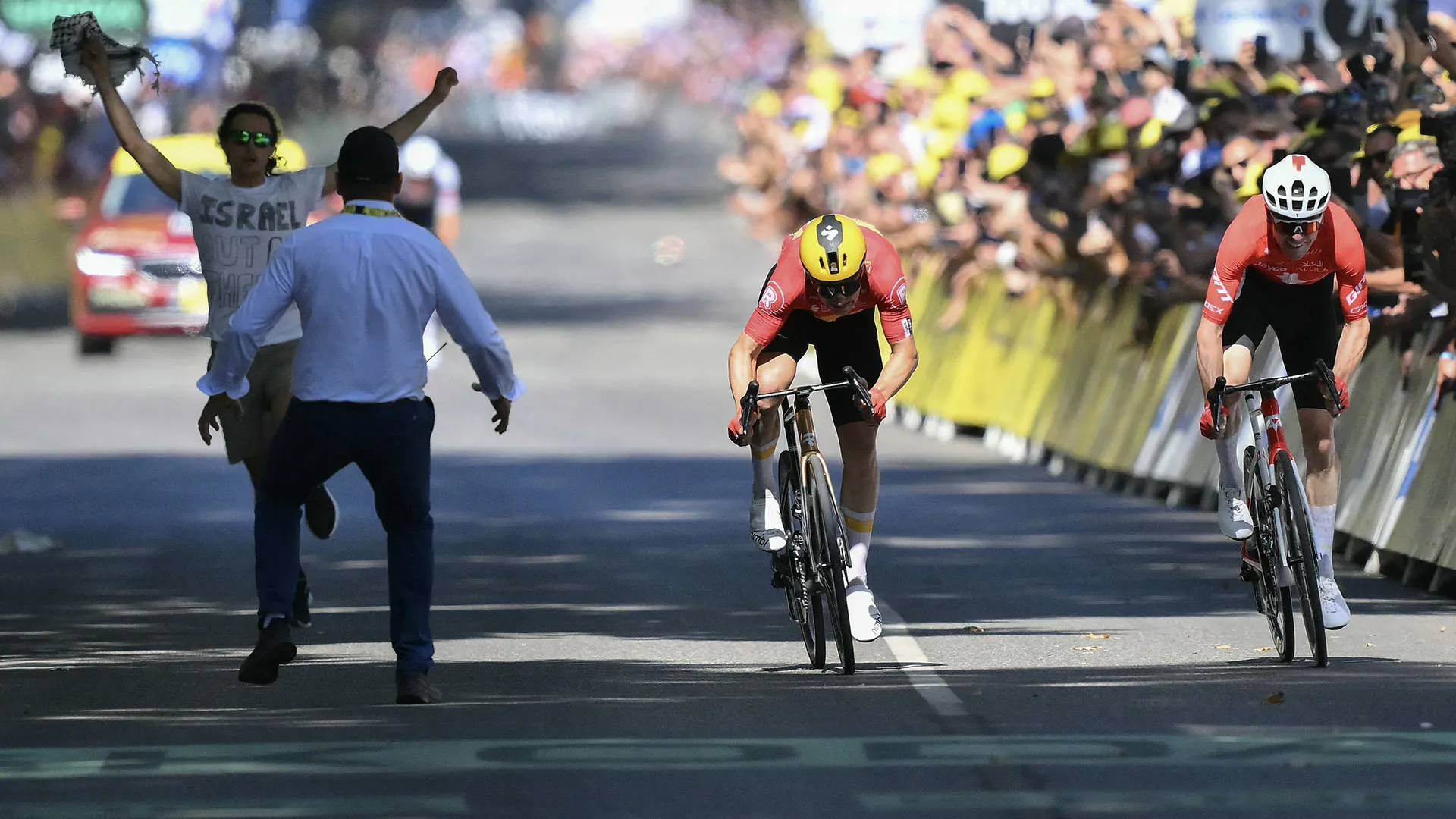 Abrahamsen si è aggiudicato la vittoria della undicesima tappa del Tour de France