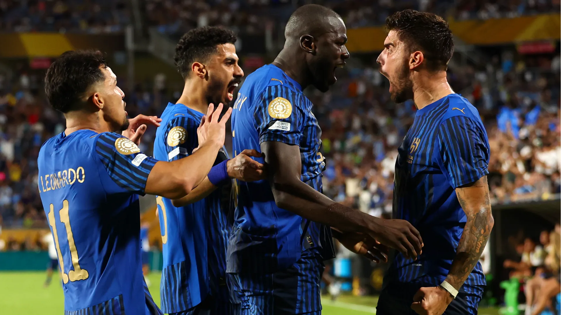 ... grande festa per quelli dell'Al Hilal