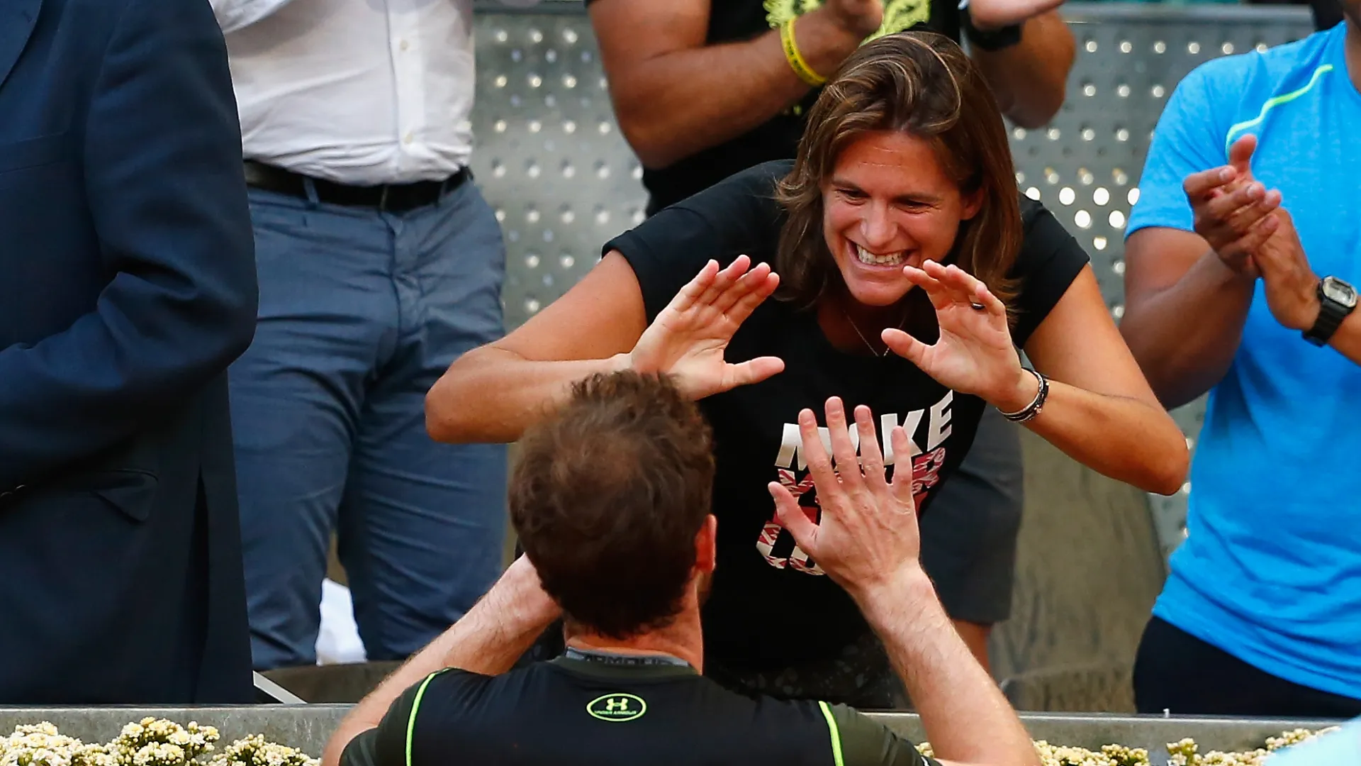 Dal 2014 al 2016 l'ex stella ha allenato Andy Murray
