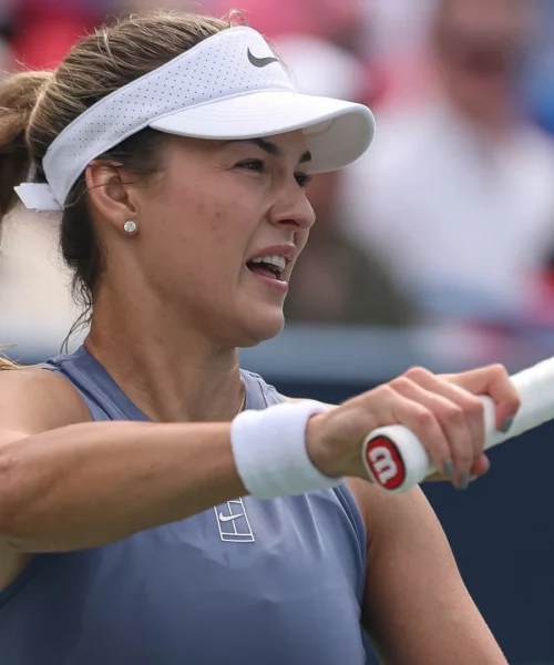 Anna Kalinskaya, reazione d’orgoglio nel momento più difficile