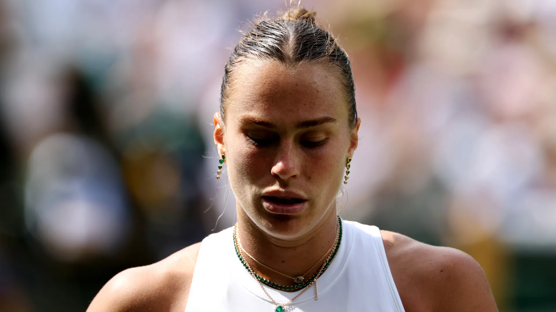 L'Anisimova non ha dato scampo alla Sabalenka nel terzo decisivo set... 