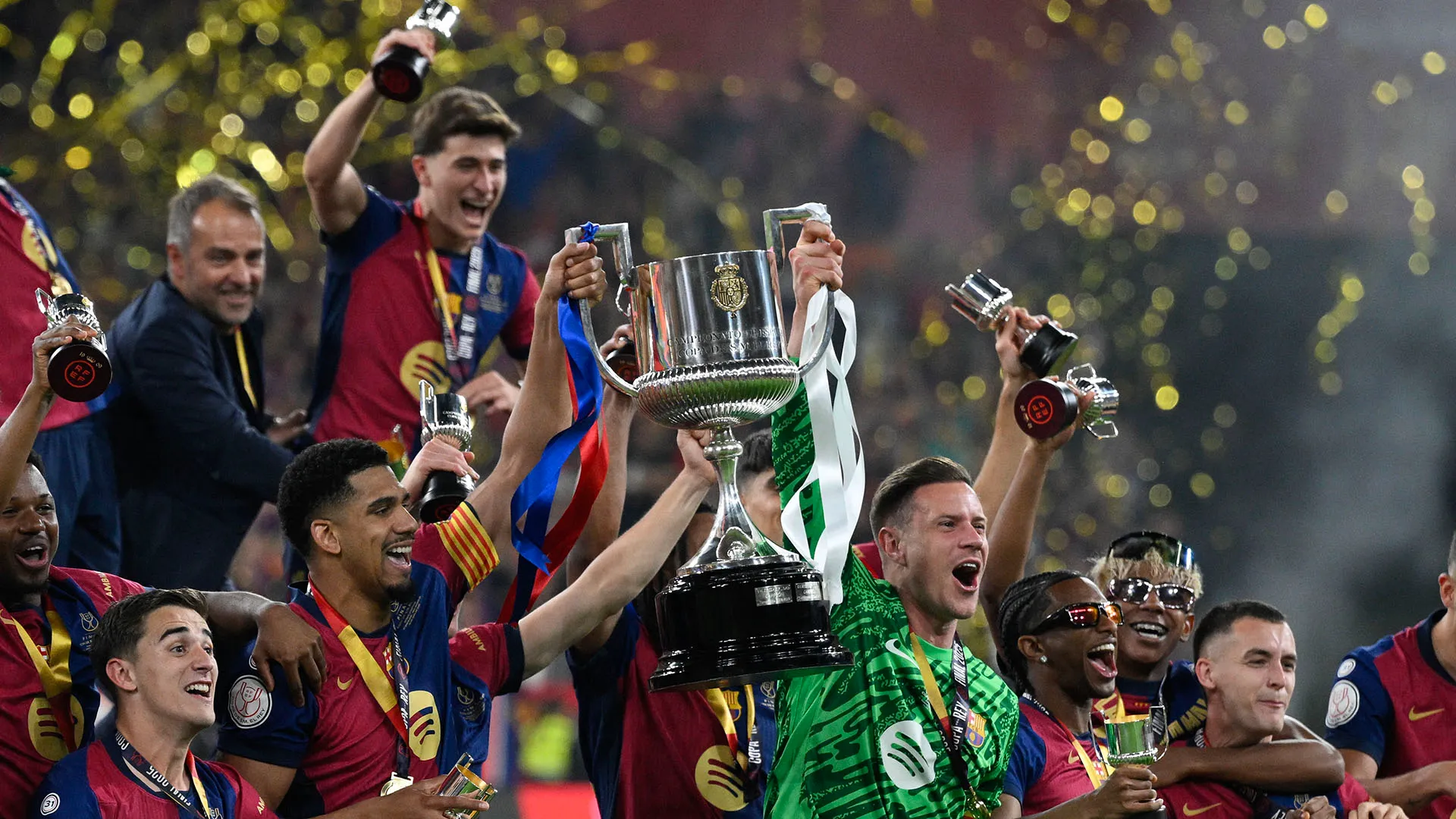 Il Barcellona nella scorsa stagione ha vinto il campionato spagnolo
