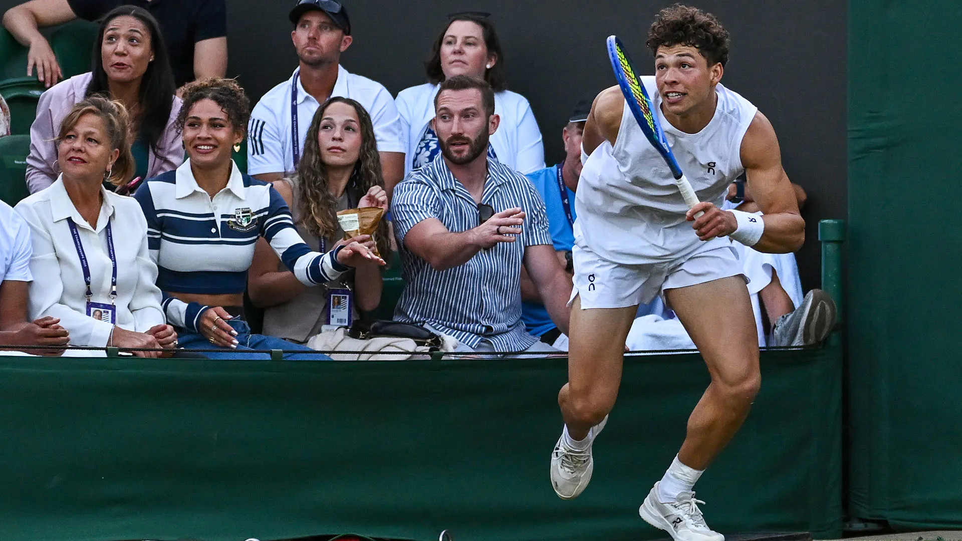 Il comportamento di Shelton non è assolutamente piaciuto al pubblico di Wimbledon