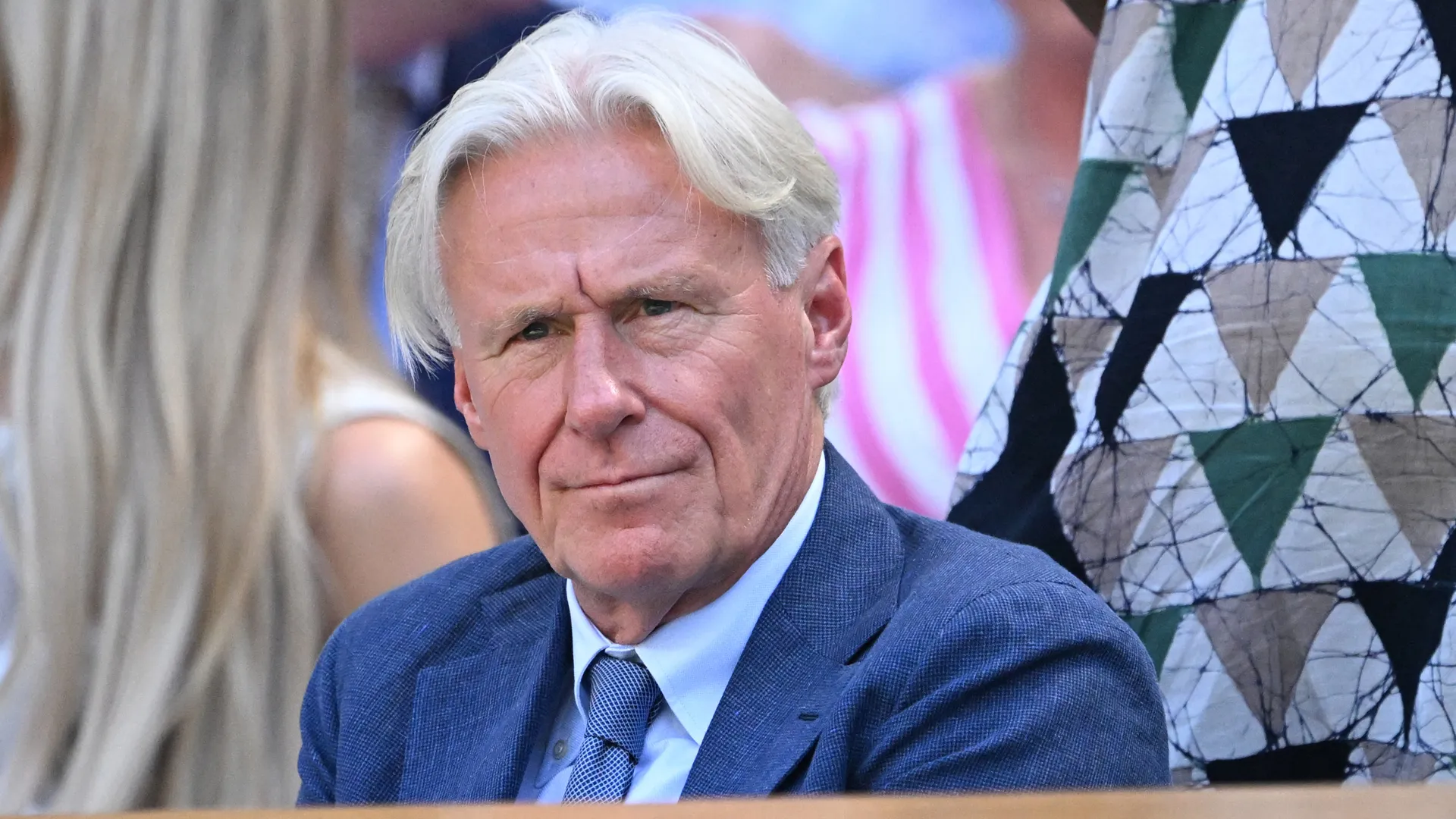 A Wimbledon non poteva  mancare il grande Bjorn Borg