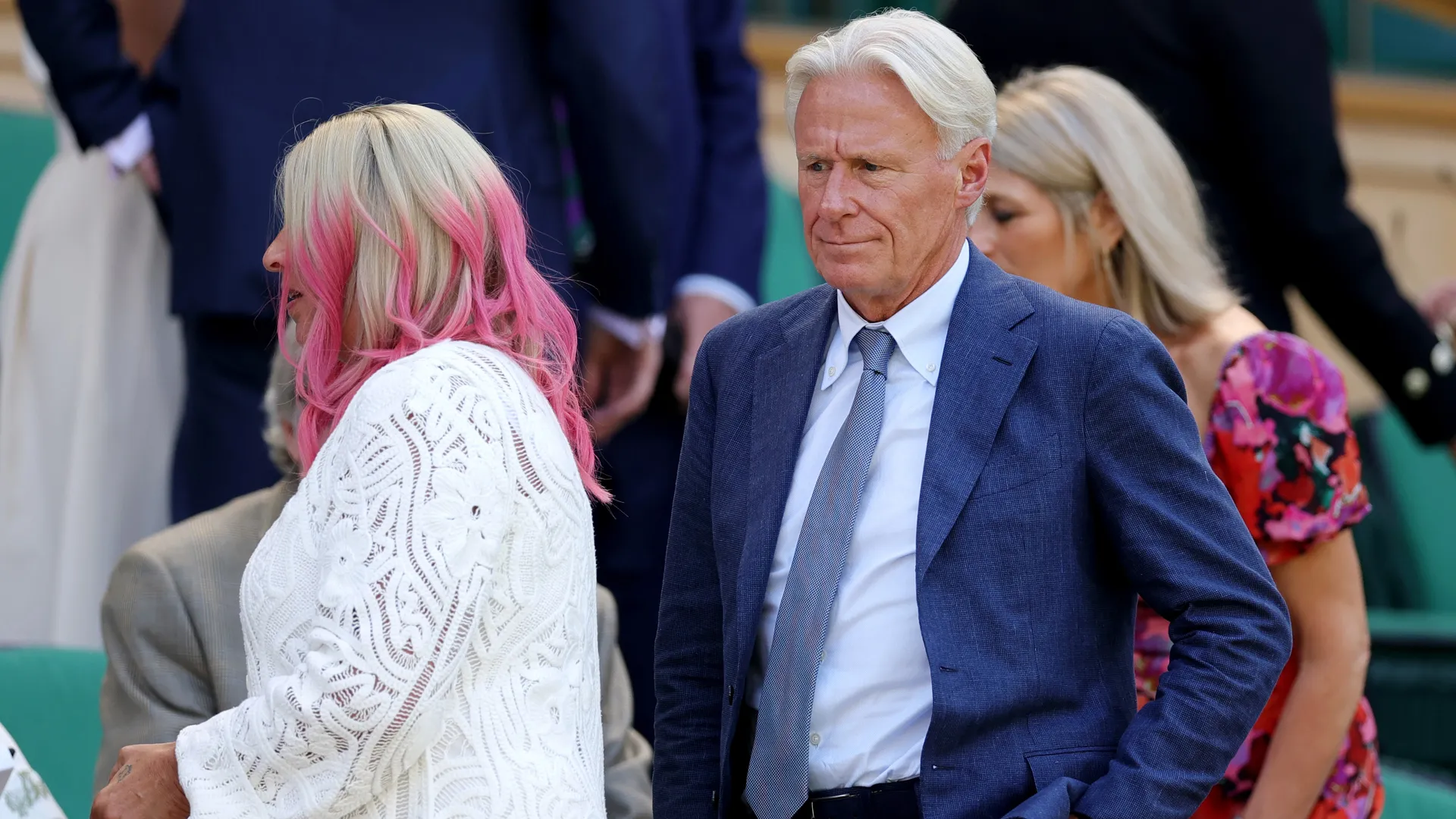 L'ex campione svedese ha trionfato per cinque volte consecutive a Wimbledon
