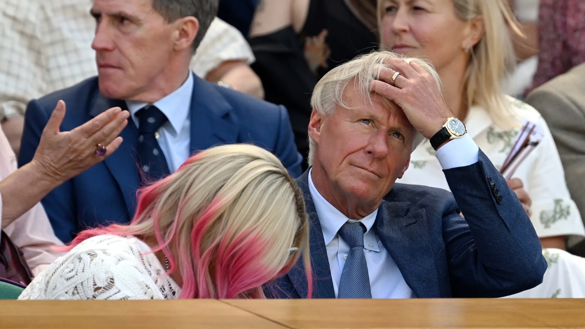 In precedenza Borg era stato sposato con la tennista rumena Mariana Simionescu e con la cantante italiana Loredana Bertè