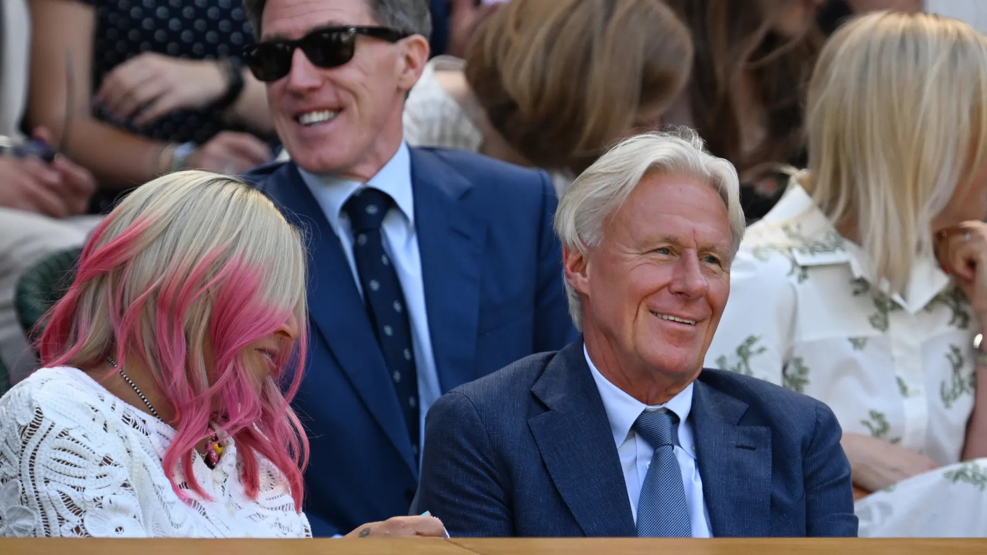 ... i due hanno assistito alla sfida tra l'Anisimova e la Sabalenka