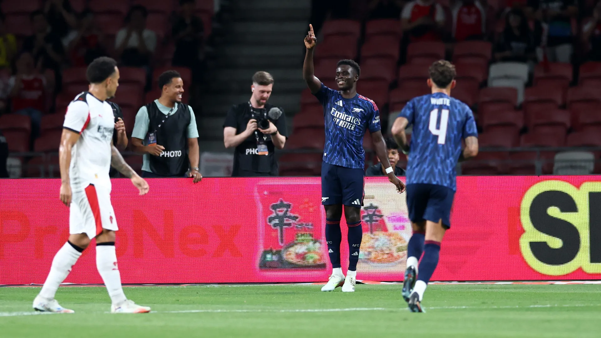 I Gunners si sono imposti per 1-0 grazie al gol di Bukayo Saka
