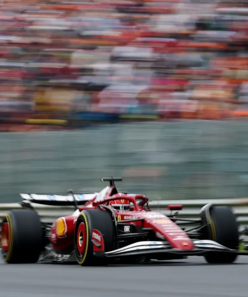 Ferrari, Charles Leclerc felice di aver tenuto a bada Max Verstappen
