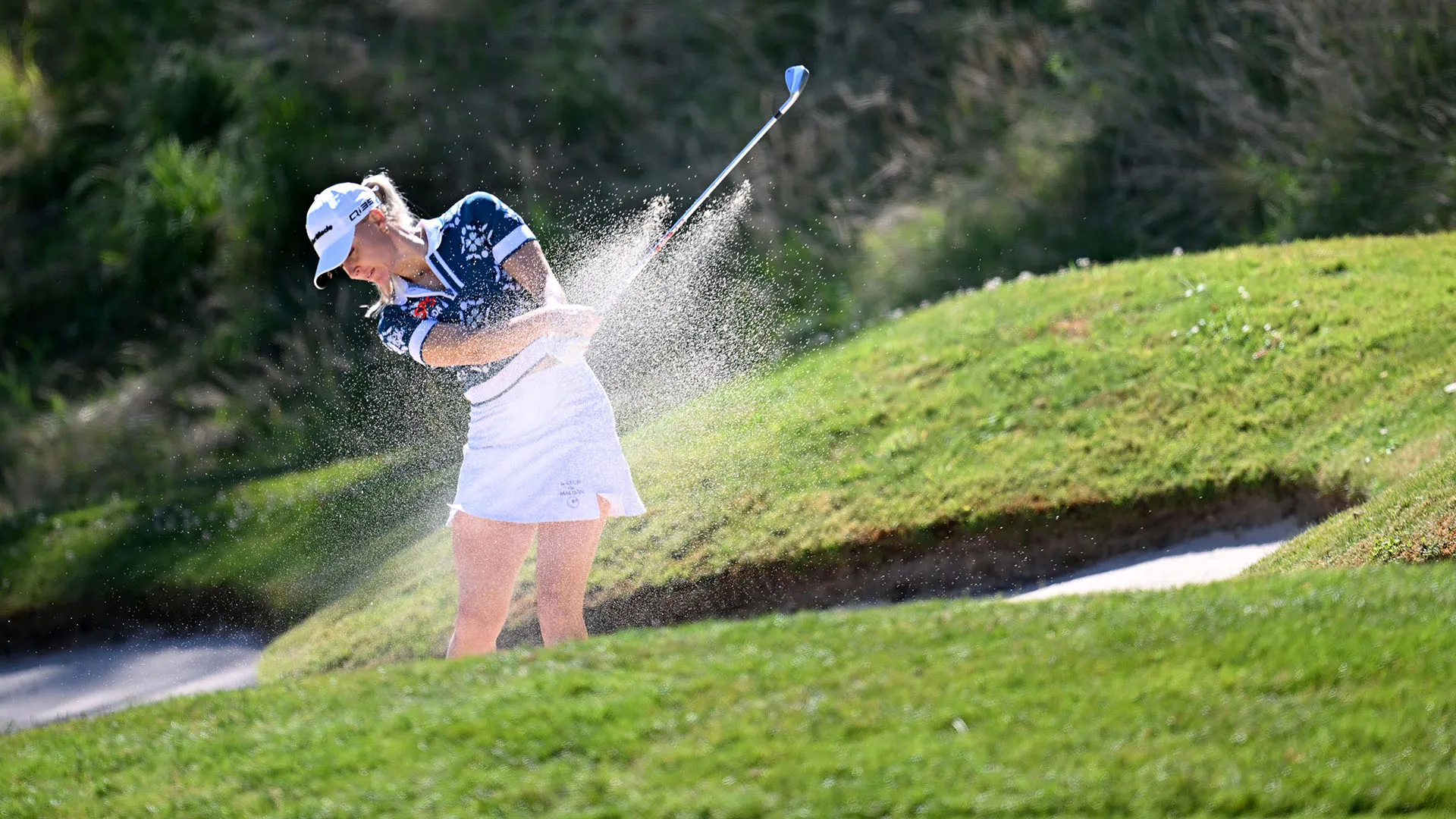 Charley Hull ha accusato un primo malore già alla quarta buca