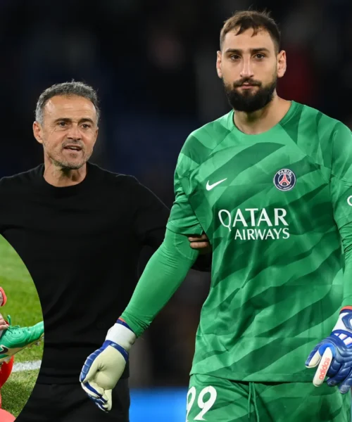 Luis Enrique contro i critici di Gianluigi Donnarumma: foto