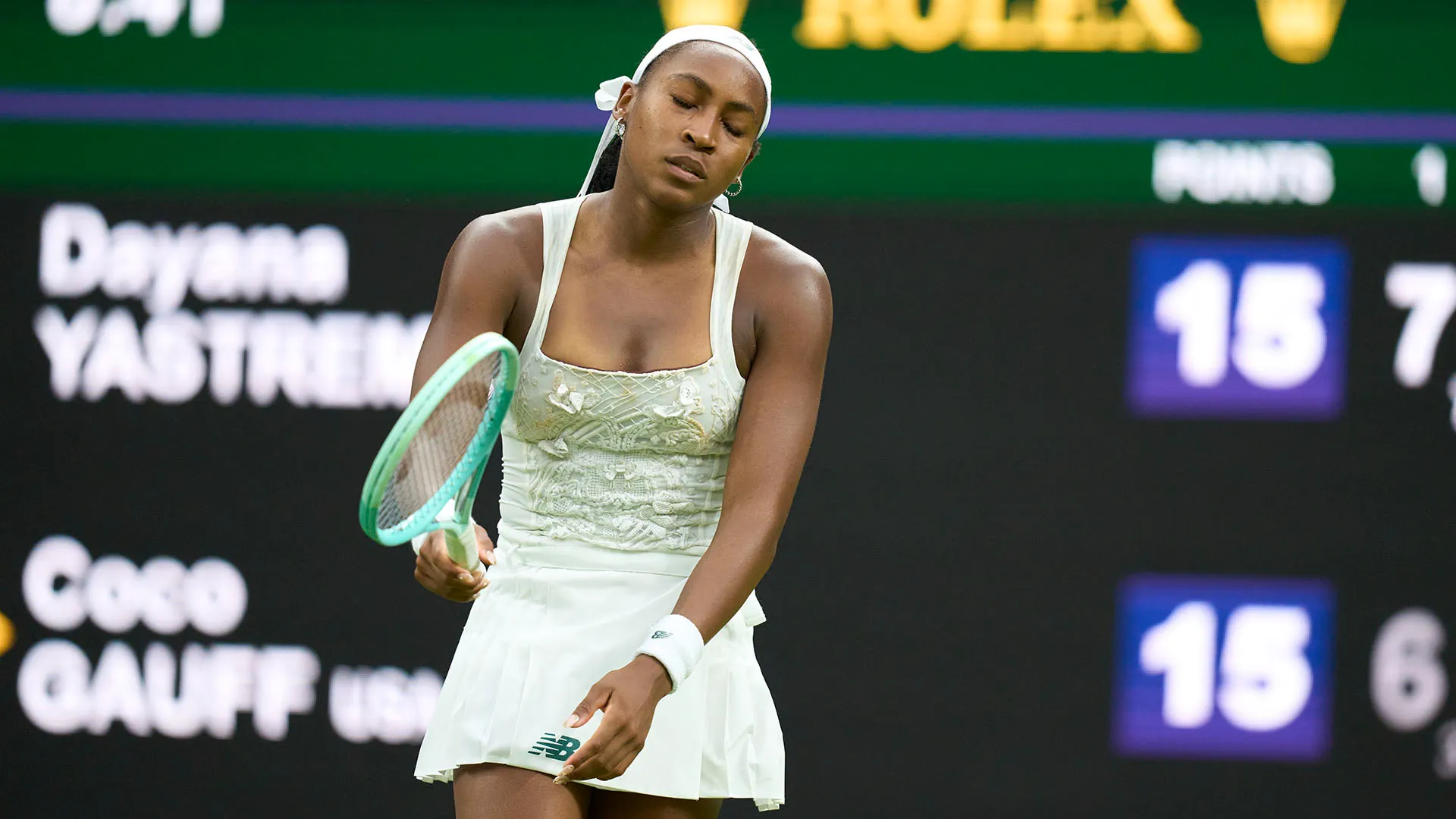 A Wimbledon la Gauff non è mai andata oltre gli ottavi di finale
