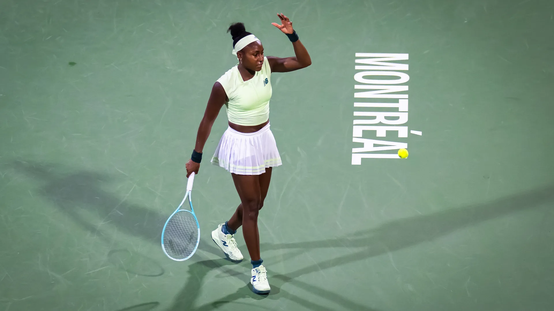 A Montreal, opposta a Danielle Collins, Coco è apparsa molto imprecisa... 