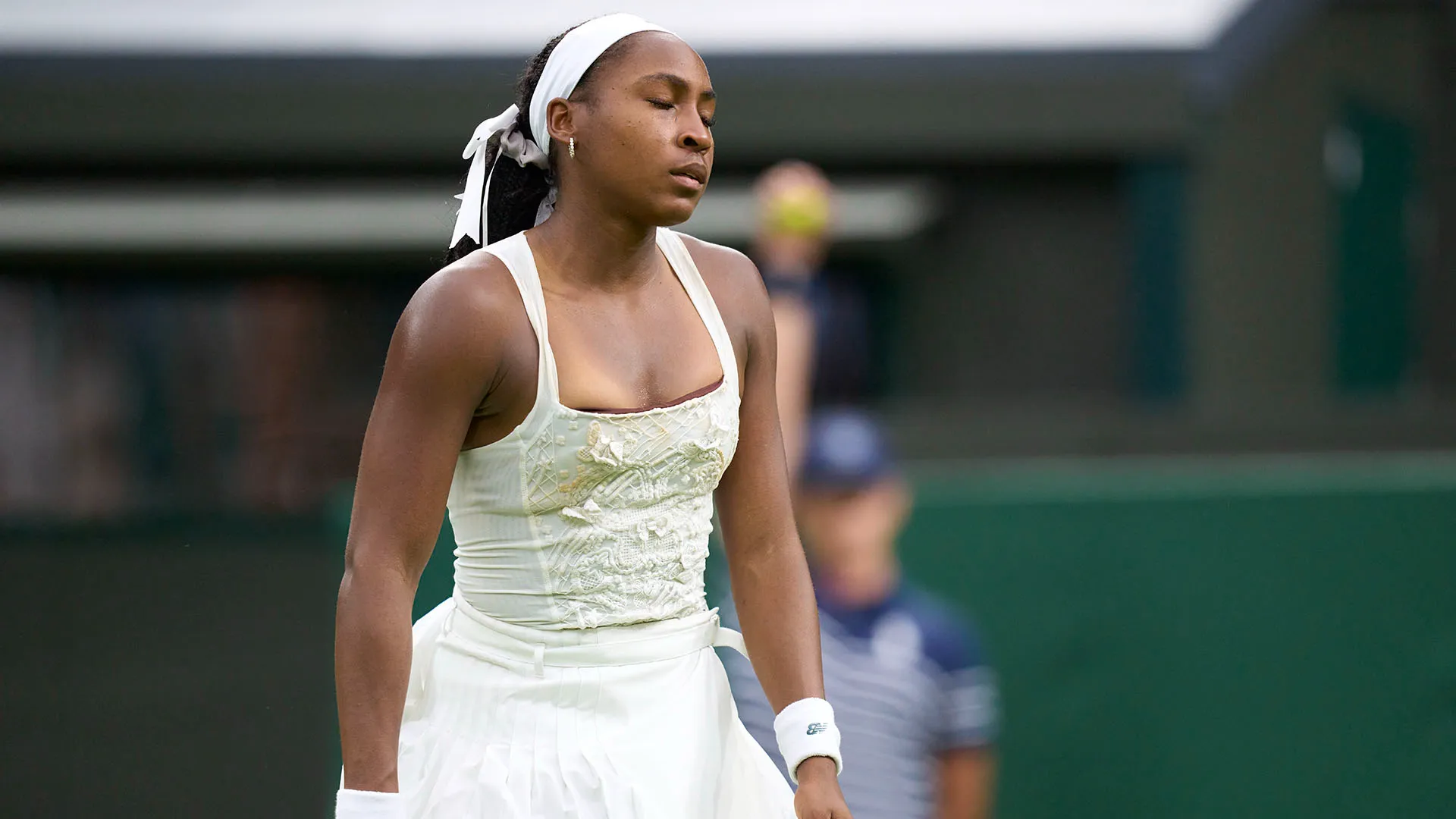Coco Gauff è stata battuta 7-6, 6-1 dall'ucraina Dayana Yastremska al primo turno
