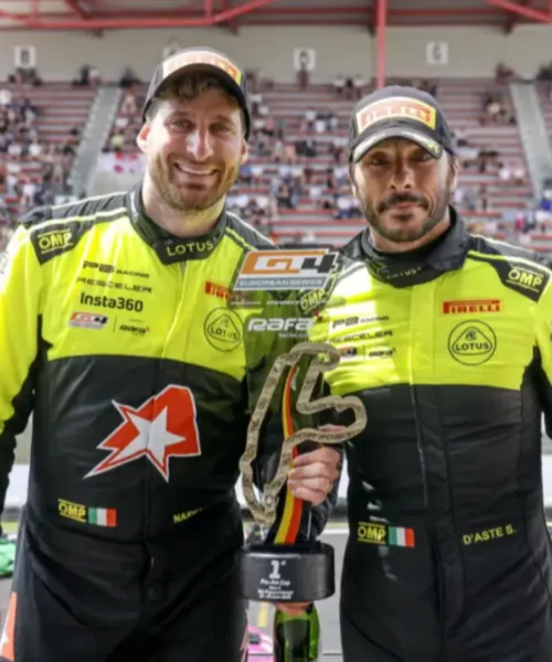 Prima vittoria per D’Aste e Naska alle GT4 European Series 2025