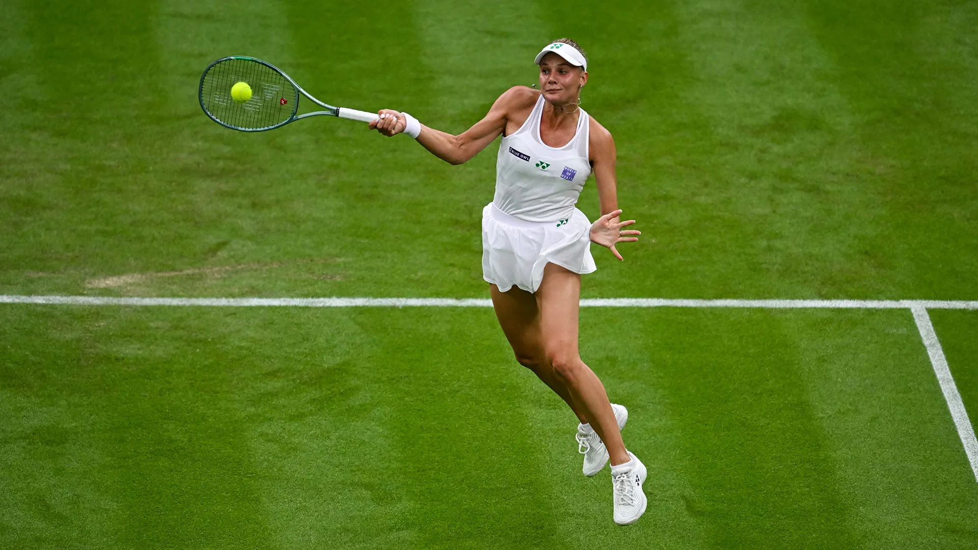E' allergica all'erba ma ha sconvolto Wimbledon