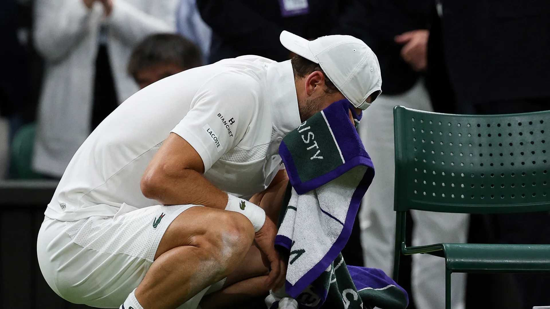 Dimitrov si è portato a casa il primo set... 