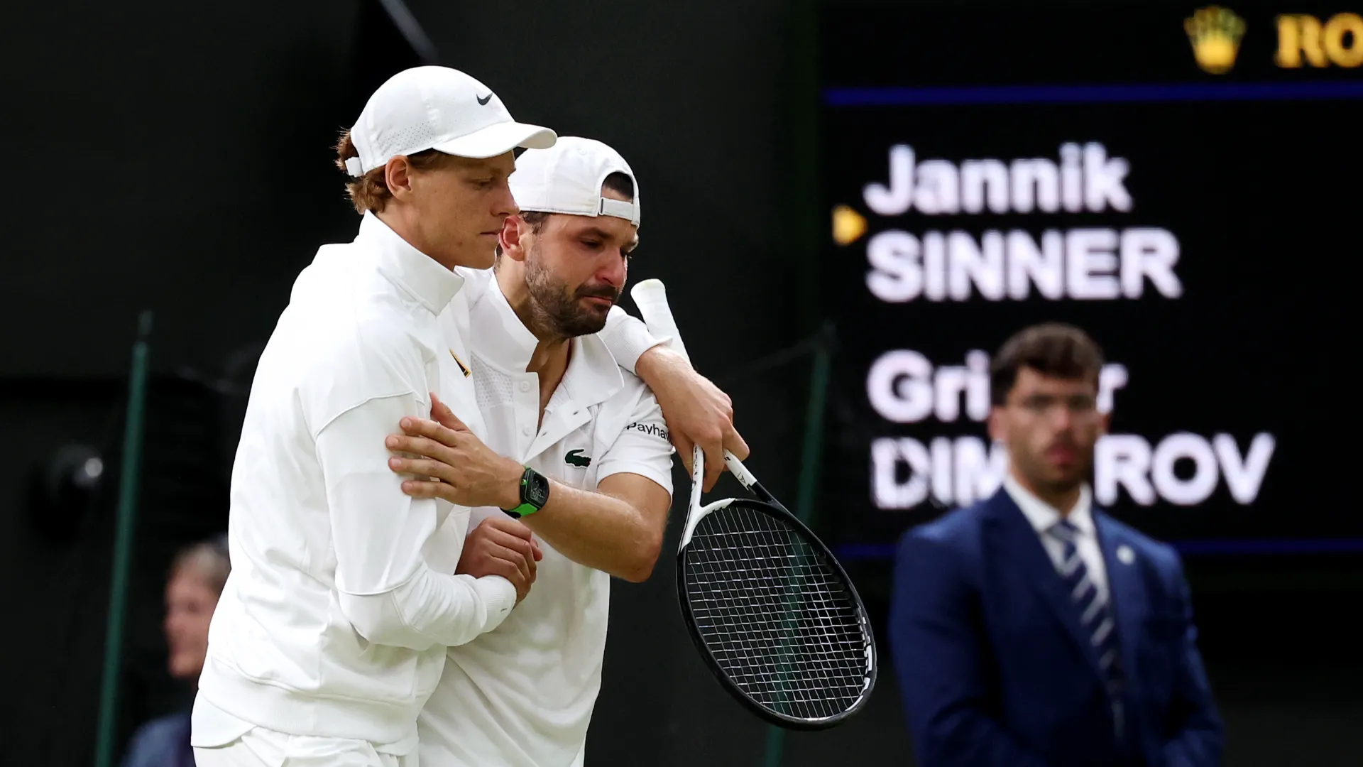 Non era in questa maniera che Jannik Sinner avrebbe voluto battere Grigor Dimitrov