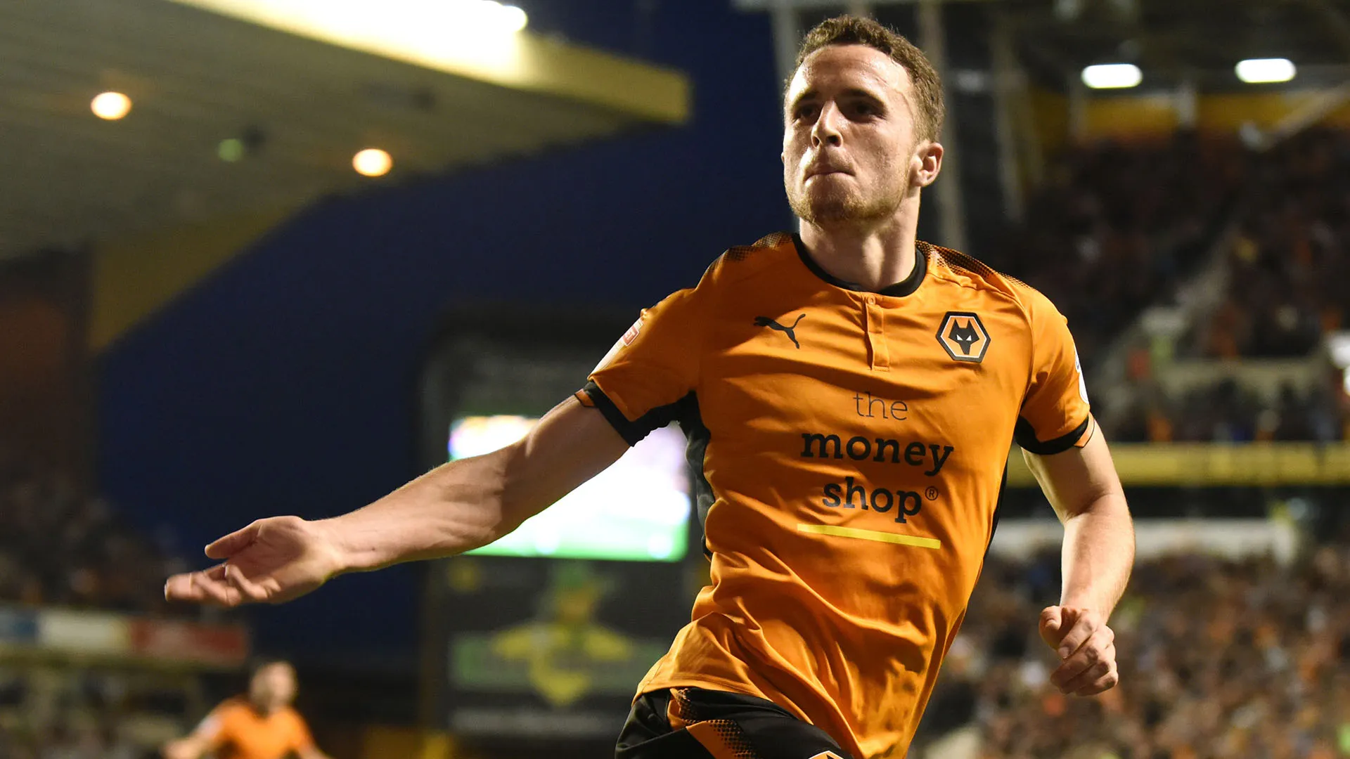 Diogo Jota giocò al Wolverhampton dal 2017 al 2020