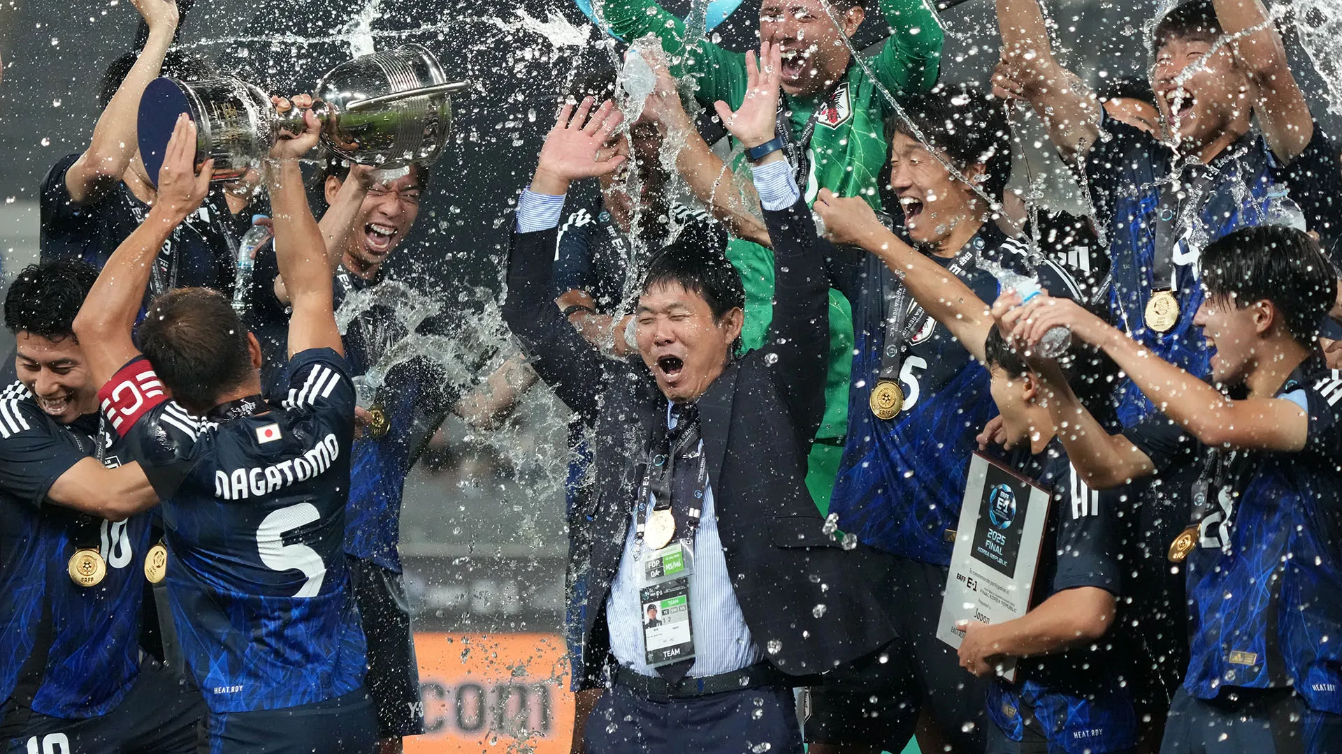Campione d'Asia orientale: è festa per il Giappone

