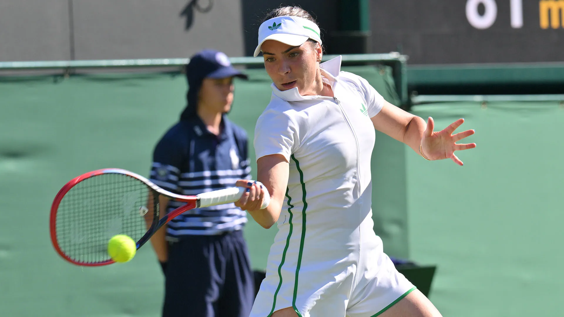 La campionessa ha avuto problemi a causa del grande caldo