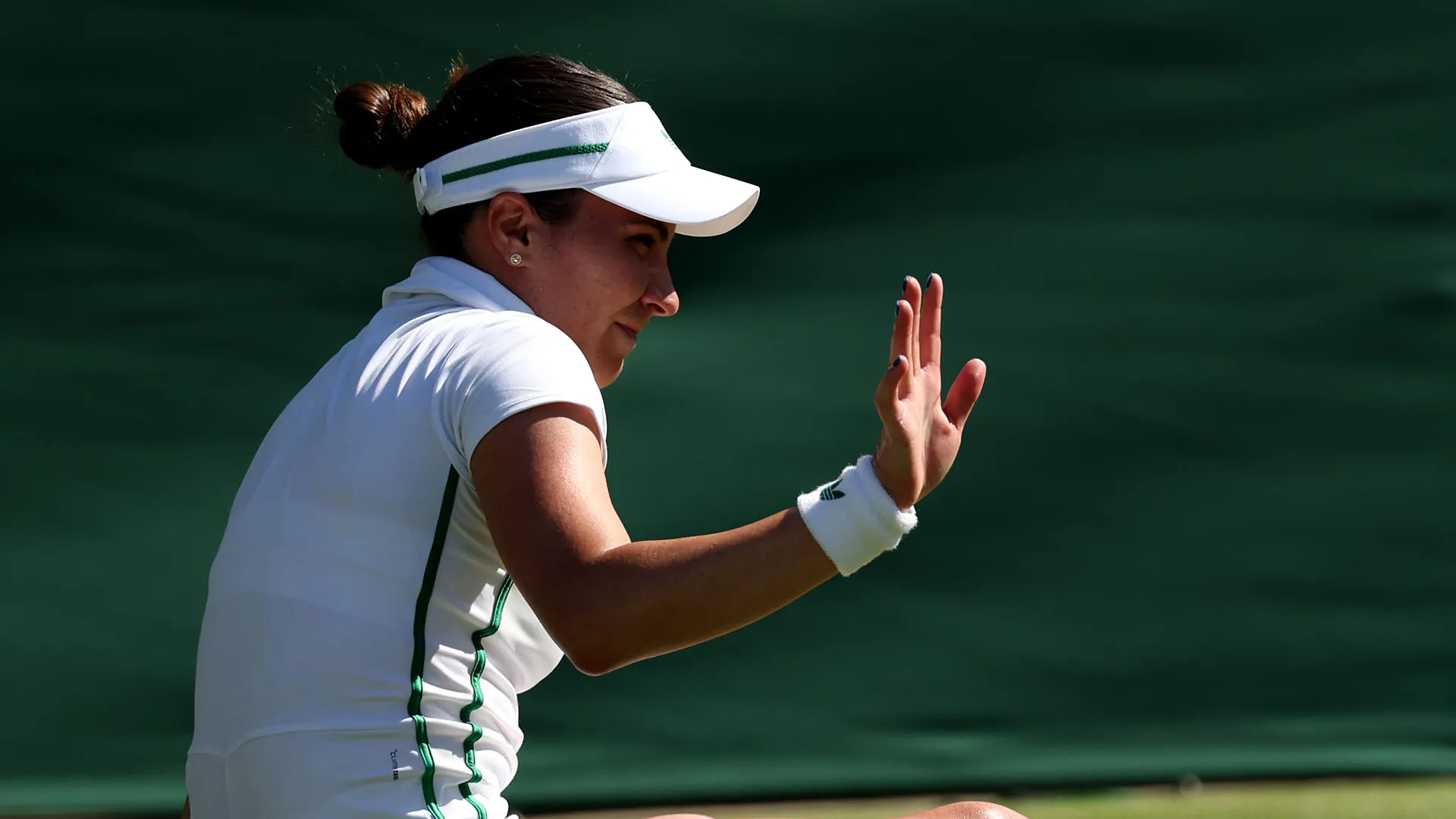Non è la prima tennista che accusa problemi di questo tipo a Wimbledon